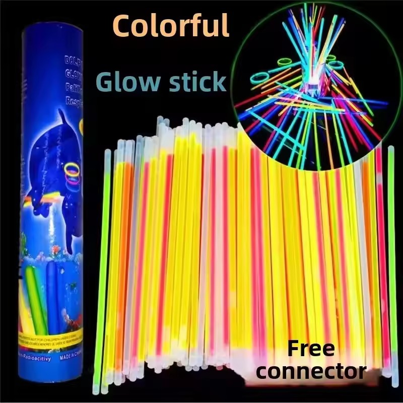 50/100Pcs Fluorescence Sticks  - Glow Sticks Survival 评论和价格
