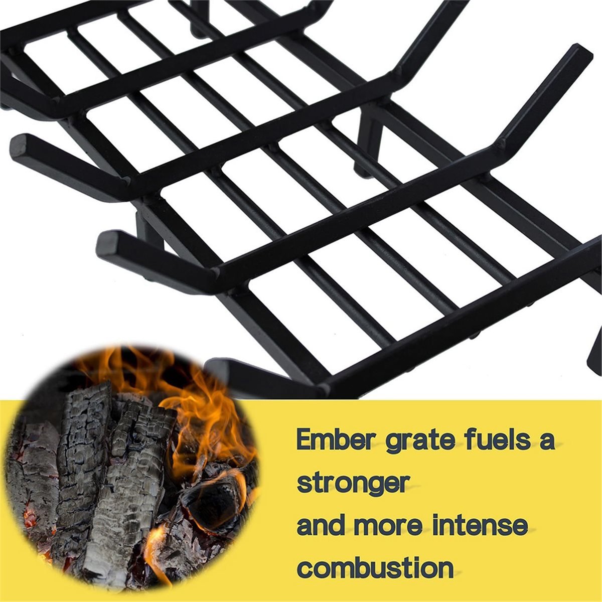 NEW Fireplace Log Grate - Fire - Outdoor Camping Fireplace 评论和价格