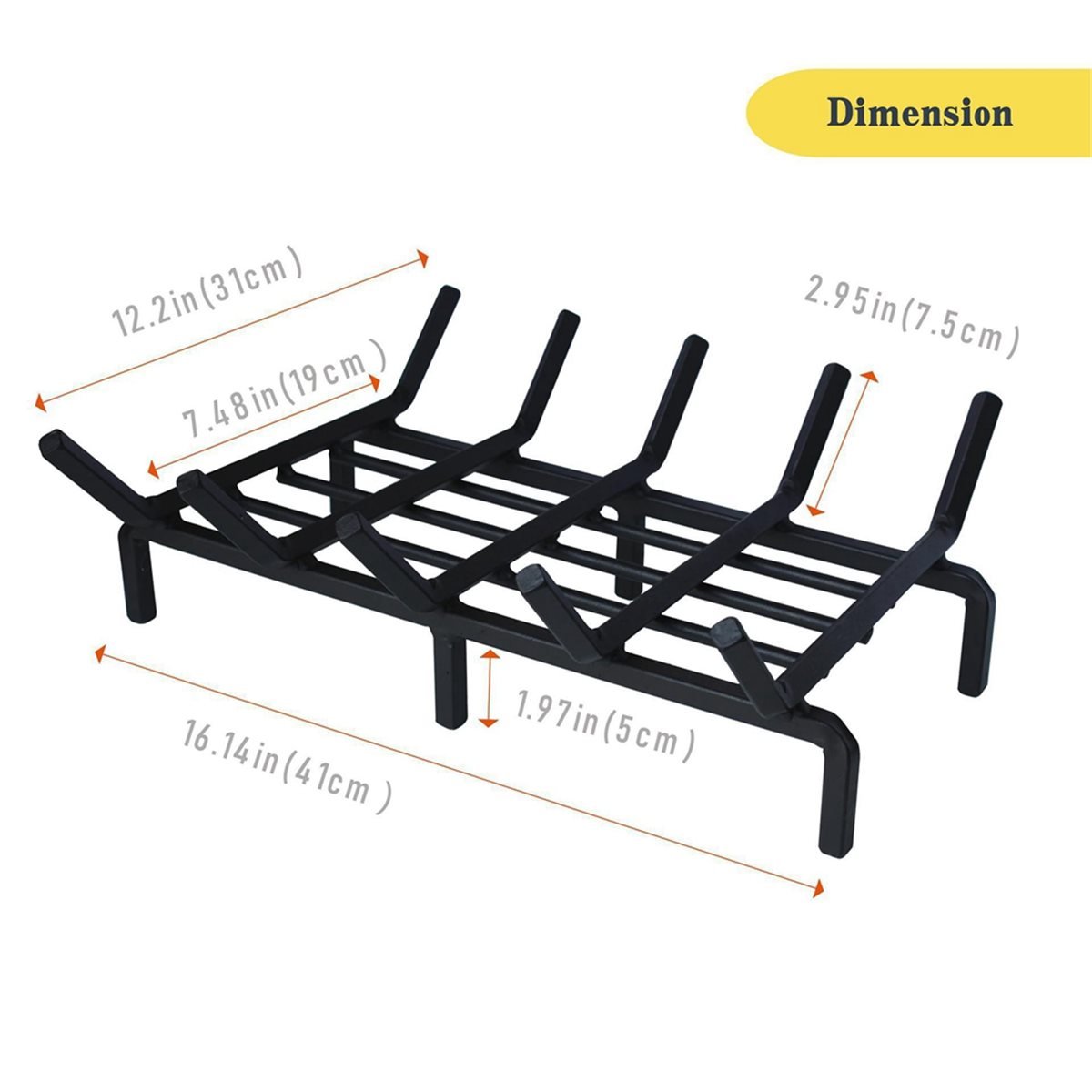 NEW Fireplace Log Grate - Fire - Outdoor Camping Fireplace 评论和价格