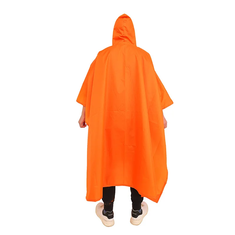 Raincoat 3 In 1 Hiking Poncho  - Outdoor Camping Mat Waterproof 评论和价格