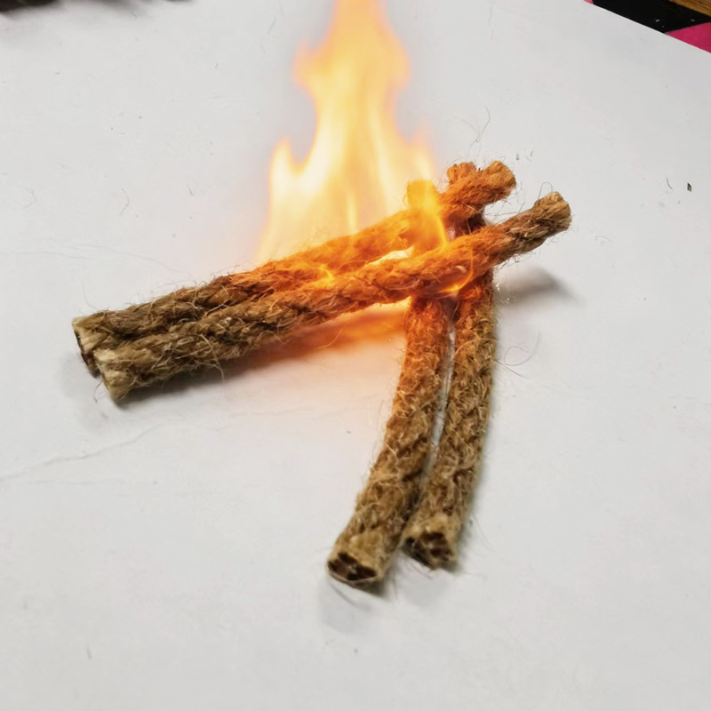 Outdoor Mini Wax Hemp Rope Por - Outdoor Camping Fireplace 评论和价格