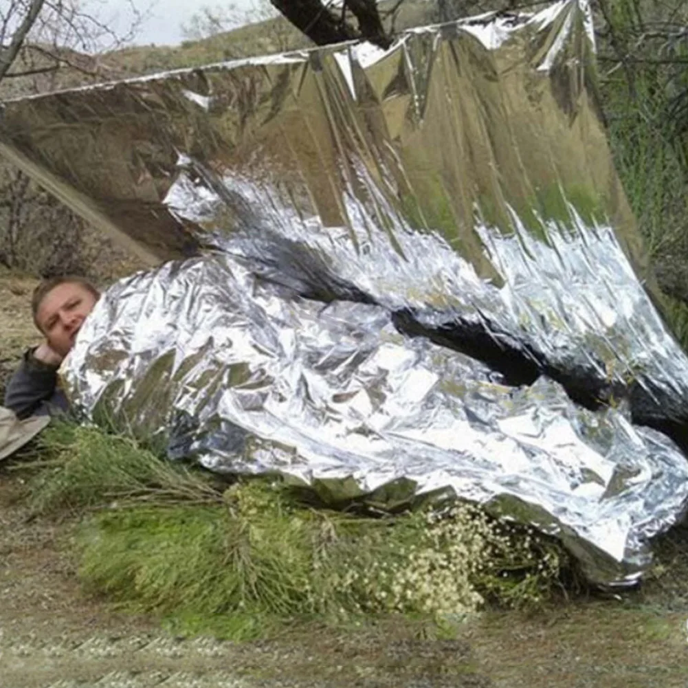 1-30PCS Emergency Blanket Outd - Outdoor Camping Mat Waterproof 评论和价格