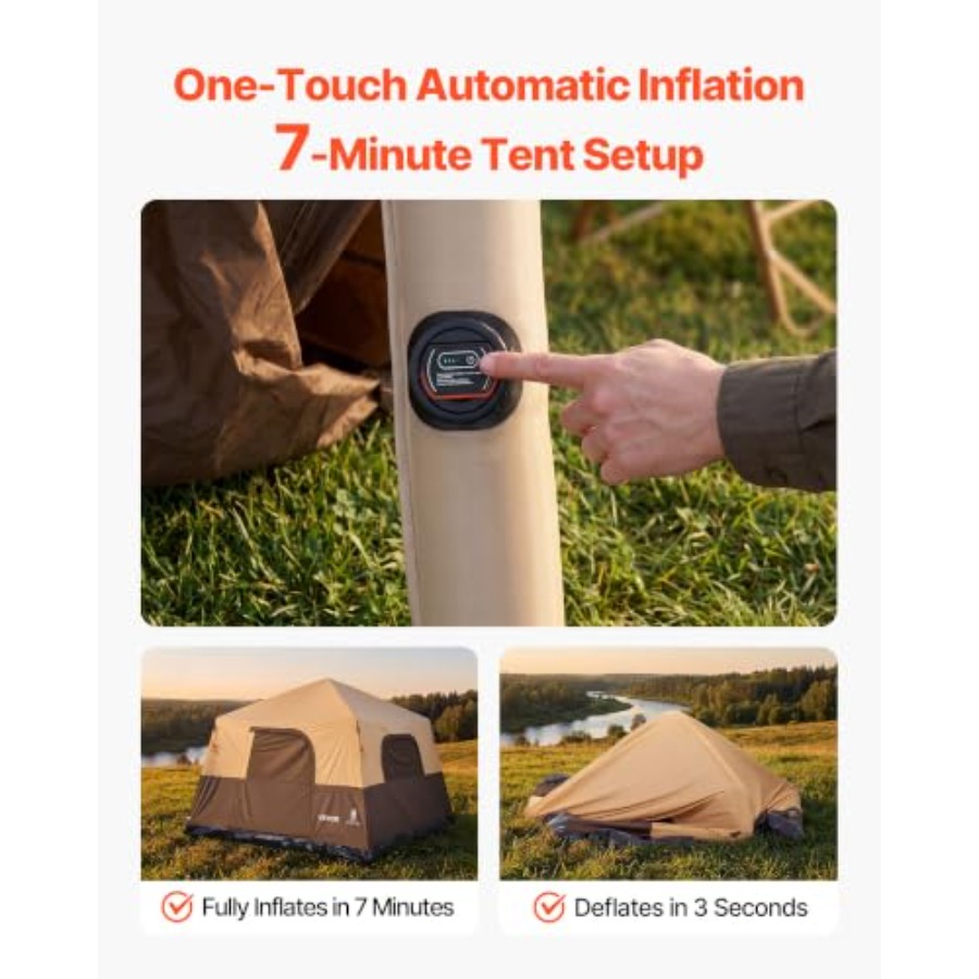 Camping Tent, 4/6-Person Autom - Outdoor Camping On Youtube 评论和价格