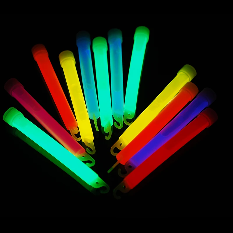 Glow Sticks with Hook 4/6 inch - Glow Sticks Survival 评论和价格